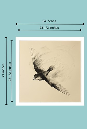 Unframed Minimalist Wall Art, poster, print. Unframed Canvas, home decor. - Picture 5 of 5