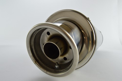 Yamaha YZF R6 escape SP ingeniería acero inoxidable redondo gran diámetro XLS 2006-2016 - Imagen 7 de 9