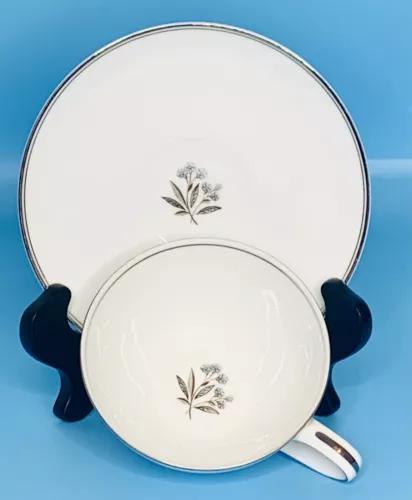 Noritake BESSIE 5788 Floral Porcelain Cup & Saucer Set