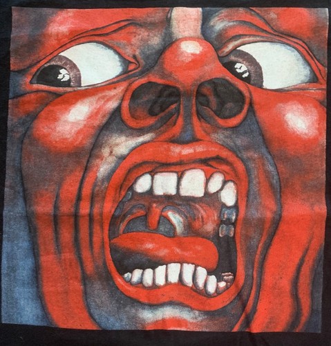 Rare King Crimson Vintage 1990's T-Shirt, In The Court of the Crimson King Large - Bild 1 von 4