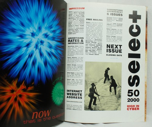 Select Photographic Showcase 50 2000 High in Cyber Creative Director Magazine - Picture 3 of 10