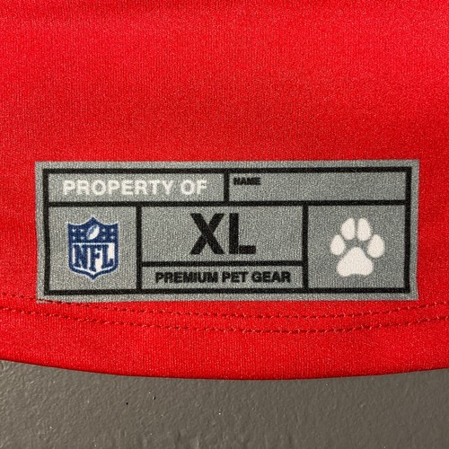 Atlanta Falcons Dog Shirt Premium Pet Gear NFL Football Extra Large Red & Black - Picture 16 of 24
