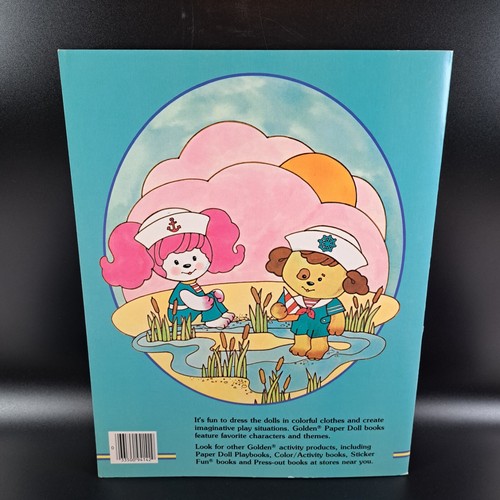Libro de muñecas de papel vintage POOCHIE Whitman c1983 completo sin cortar #1983-45 - Imagen 2 de 7