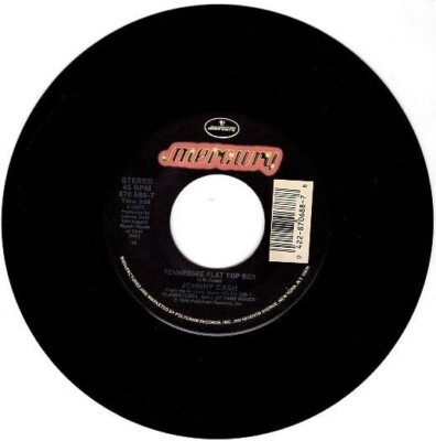 Johnny Cash - Tennessee Flat Top Box / That Old Wheel 7'' 45 Single