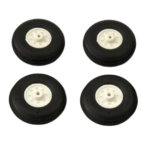 4Pcs Wheels With EVA Rubber Tyres 25-70mm 1"-2.75" RC Model Plane US - Picture 9 of 15