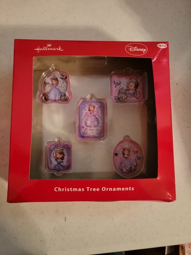 Disney Junior Sofia die Erste Mini Weihnachtsschmuck Set Prinzessin Vorschulkind Geschenk - Bild 1 von 6