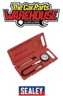 Sealey CT951 Petrol Engine Compression Test Tool Kit 3pc Adaptors 14mm 18mm
