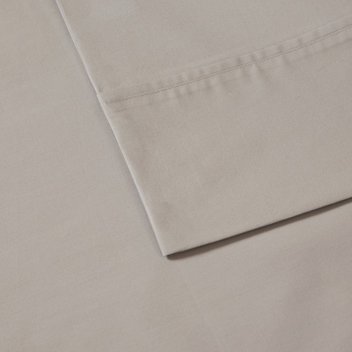 Beautyrest Sheet Set Extra Deep Queen Beige Striped Cotton Flannel 4-Pc BED75 - Picture 8 of 8