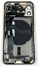 Apple iPhone 12 mini 5.4" 2020 White Rear Back Case Frame Good Glass Grade C+