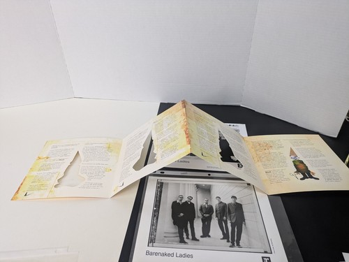 BARENAKED LADIES Stunt - Rare Press Kit - 2 x Photos & Rare Press Release (1998) - Picture 14 of 21