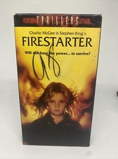 Firestarter (VHS, 1992, Rated R) Drew Barrymore, David Keith, Freddie Jones