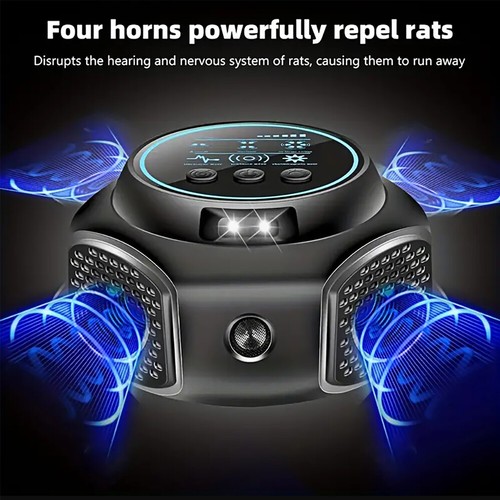 2024 360°Rodent Repellent Mouse Repellent Indoor Ultrasonic Pest Repeller USPlug - Bild 4 von 22