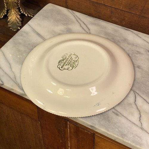 Royal China Currier and Ives 12pc Plate & Bowl Blue & White Dinnerware Set - Picture 6 of 24