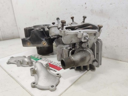 CILINDRO GRUPPO TERMICO TESTATA ORIGINALE MOTO GUZZI GALLETTO 192cc (EE747) - Foto 4 di 12