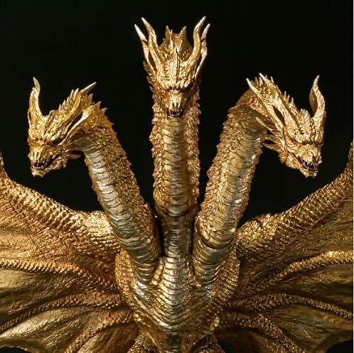 Premium BANDAI S.H.MonsterArts KING GHIDORAH (2019) Special Color Ver. - Picture 5 of 7