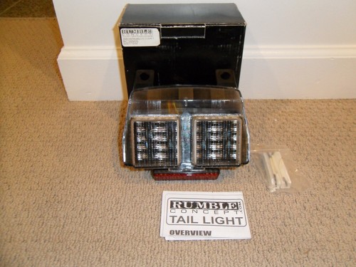 DUCATI 748 916 996 998 RUMBLE CONCEPT INTERGRATED LED TAIL LIGHT  TURN SIGNAL - Picture 1 of 4