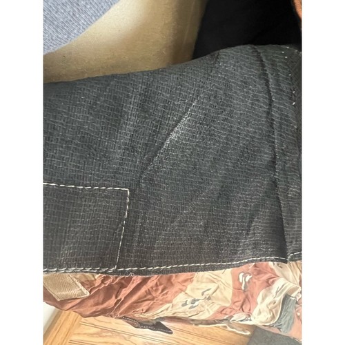 Vintage 1990 Chemical Protective Trouser Suit Military Camouflage Suspenders - Picture 7 of 13