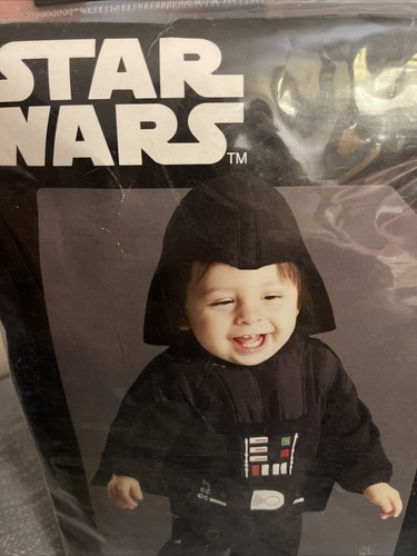 Star Wars Darth Vader Costume Size 3T-4T Toddler 3-4 years 2007 NIP comp - Picture 1 of 9