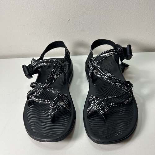 Chaco Damengröße 7 schwarze Sportsandale ZX/2 verstellbare Riemen.