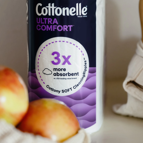 Ultra Comfort Toilet Paper, Soft Toilet Tissue, 12 Mega Rolls - Picture 3 of 12