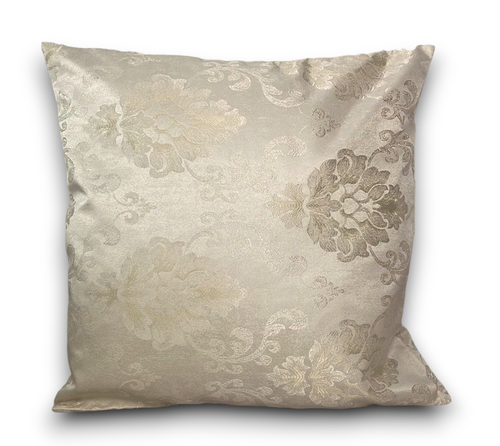 Cushion Covers Beige Cream Gold Damask Embroidered 18x18" In / 45x45cm - X-thick - Picture 72 of 91
