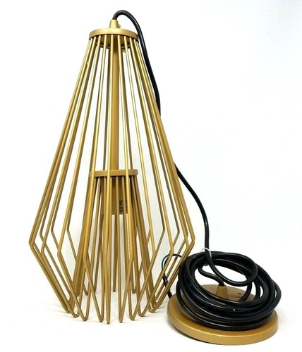 Z-Lite Quintus 442MP-MG Metallic Gold 1-Light 9-1/4"W Abstract Mini Pendant - Picture 3 of 8