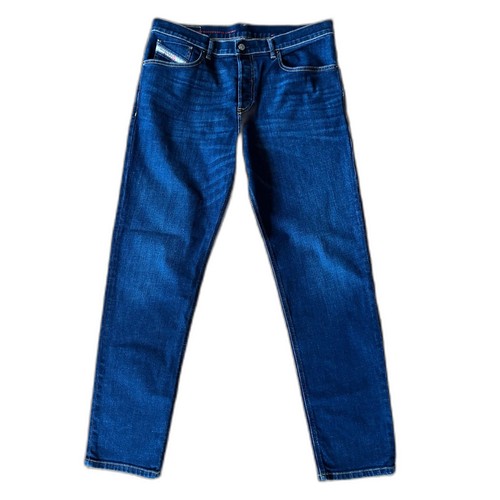 Diesel Industries Blue Limited Straight Leg Denim Jeans Hose Herren Größe 34