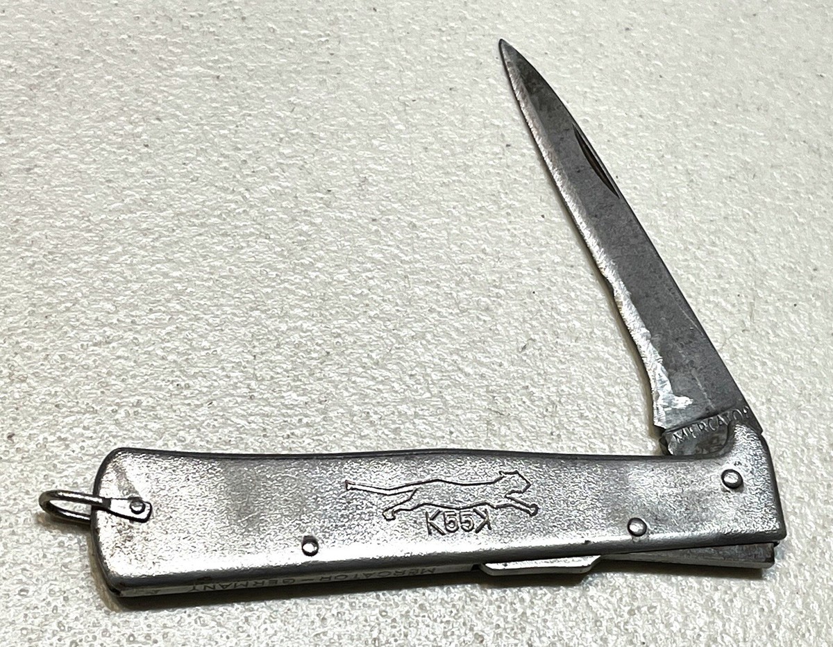 Vintage Antique 1950' Solingen Germany Mercator K55 Folding Pocket