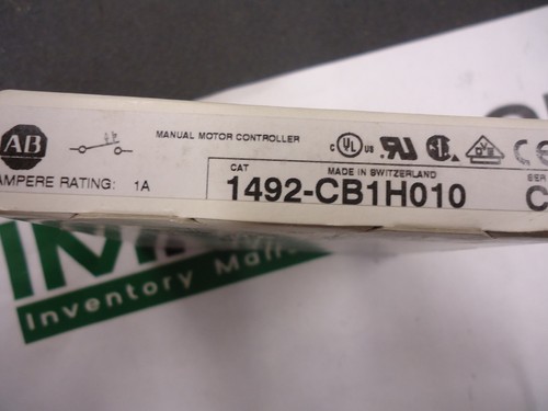 Neu. 1492-CB1H010 Allen Bradley 1A Leitungsschutzschalter - Bild 1 von 3