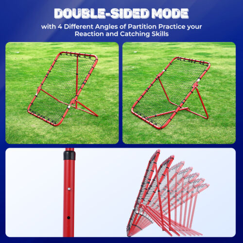 Pitch Back Baseball Softball Rebounder Pitching Target Throwing Practice Trainer - Picture 5 of 14