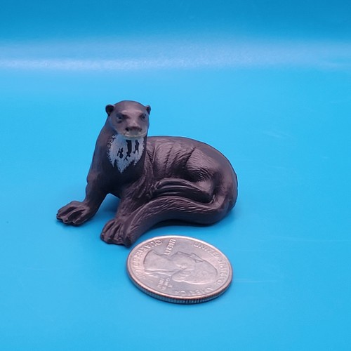 YOWIE Giant River Otter Collectible Toy Animal Figurine Wild Water Series 1 3/4" - Bild 7 von 7