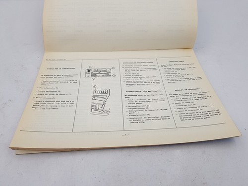 Manual de Taller Catálogo Piezas Repuesto Carrocería Fiat Dino Spider 2^ Ed - Imagen 6 de 24