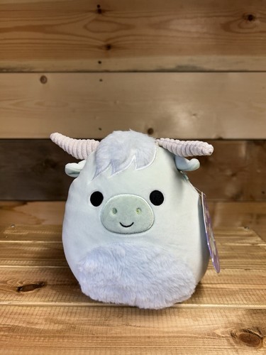 Squishmallow 7,5 Zoll Iver die mintgrüne Hochlandkuh Ostern Kelly Spielzeug mit Etikett