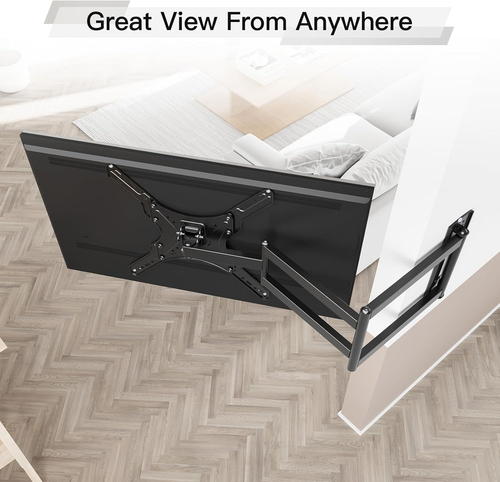 Long Arm TV Wall Mount for Most 26-65 Inch TVs,37.4 Inch Long Extension TV Mount - Picture 3 of 12