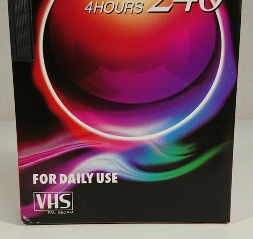 Videocassette VHS Chrome Video TDK TVR para uso diario 240 min 4 horas - Imagen 7 de 12