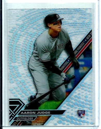 Aaron Judge 2017 Topps High Tek Rookie Pattern 1B Pixel Circle Holofoil # HT-AJ - Picture 1 of 3