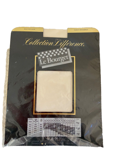 Le Bourget Reverie Stocking Made in  France 3 Nacre - Picture 1 of 7