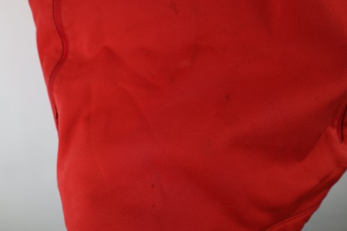 Vintage New Balance Mens Large Thrashed Reflective Half Zip Pullover Jacket Red - Picture 7 of 19
