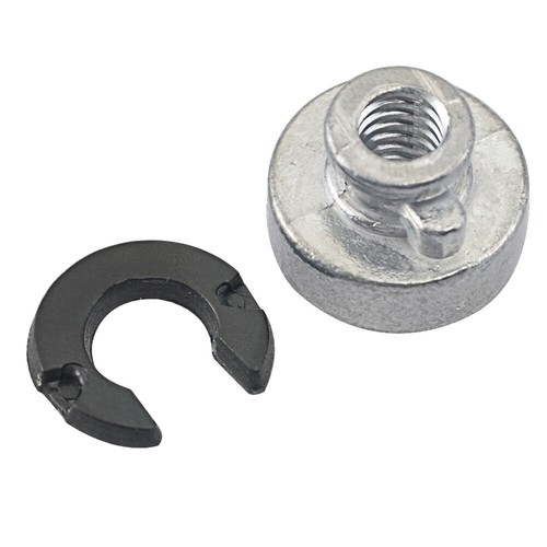 Chrome Rear Seat Bolt Tab Screw Mount Knob Cover Nut Kit for Harley Softail Dyna - Picture 12 of 15