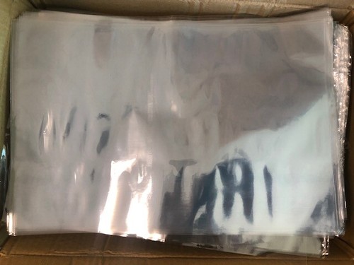 100 1 MIL VINYL DVD SHRINK BAG 8"X12" 8B MADE IN USA FREE GROUND SHIPPING - Picture 2 of 2