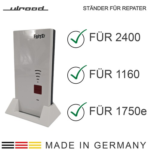 Supporti per Ripetitore AVM Fritz! Fritz 2400 1160 1750e Supporto Piede Supporto - Afbeelding 2 van 5