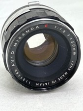 Auto Miranda E 50mm f/1.8 prime Japan Nr. 1137280 Miranda bayonet m NJL025323 