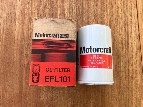 New genuine Motorcraft EFL101 oil filter for MK1 Ford Fiesta 1.3 inc Supersport