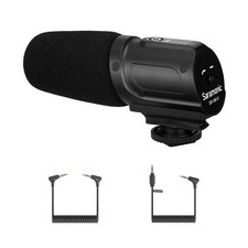 Saramonic SR-VM1X Shotgun Microphone w/ Shock Mount Digital Camera Shotgun Mic