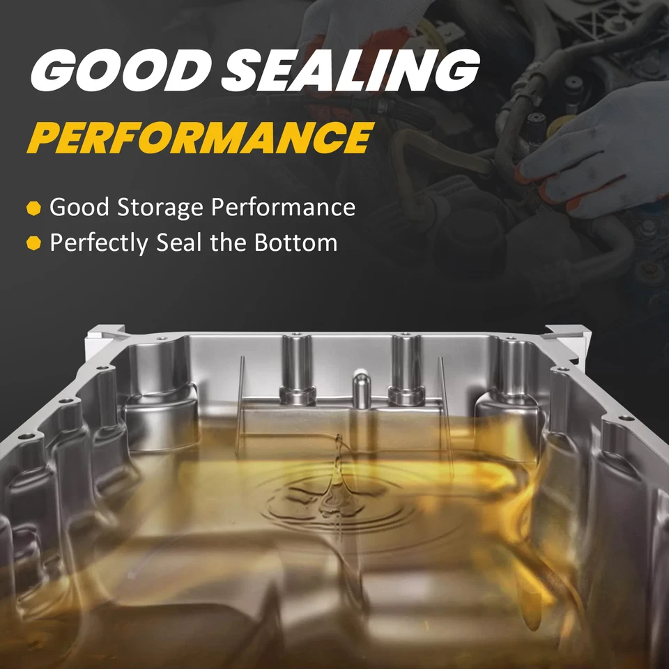 Engine Oil Pan Front Sump for 1997-10 Freightliner FL112 Crane Carrier Kenworth Foto 2 de 4