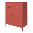 Red Storage Cabinets
