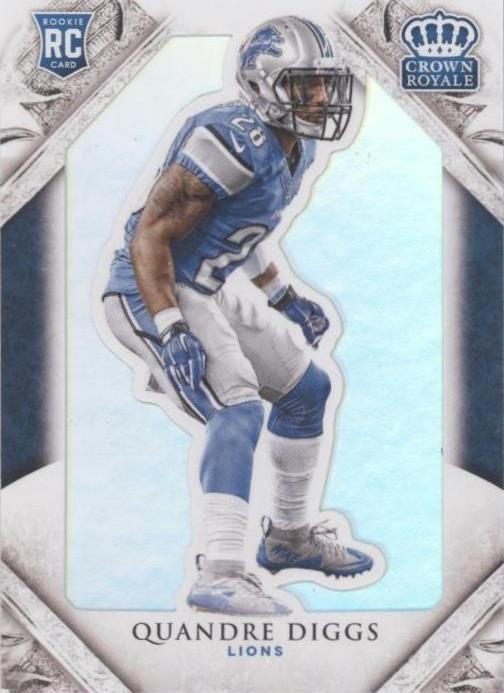 2015 Panini Crown Royale Quandre Diggs #118 - 1 of 2