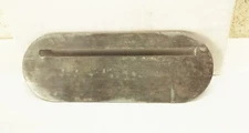 Vtg Walker Turner Driver Line 8" table saw Insert throat plate 10 1/4" X 3 3/4"