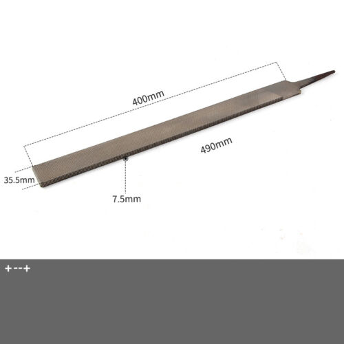 6" - 16" Long 150mm - 400mm Engineers Flat File Tool For Filing Metal Cross Cut - Picture 19 of 21