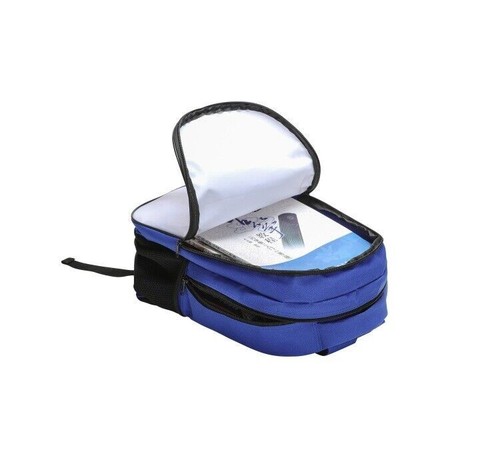 3D Print Undertale Student School Backpack Bookbag Blue Shoulders Travel Bag - Picture 10 of 35